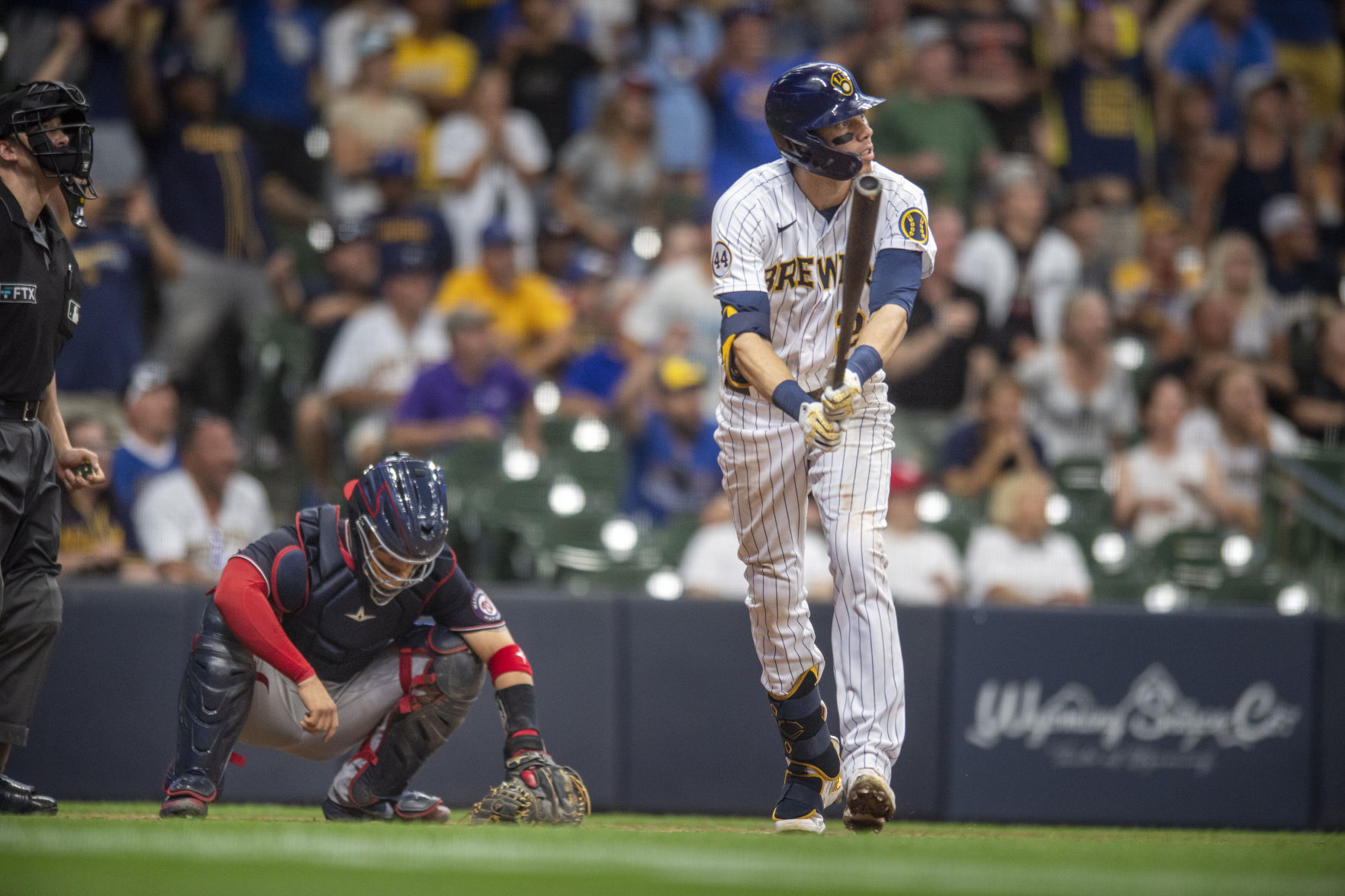 Christian Yelich - Grand slam Brewers vs. Nationals